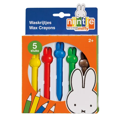 Crayons Miffy , 5 pièces.