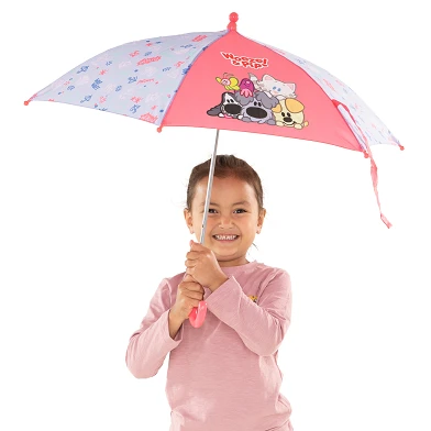 Woezel & Pip Regenschirm – Rosa