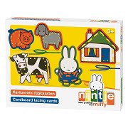 Ferme de cartes à enfiler Miffy