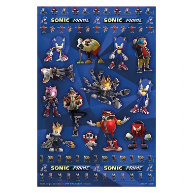 Totum Sonic Super Aufkleber-Set