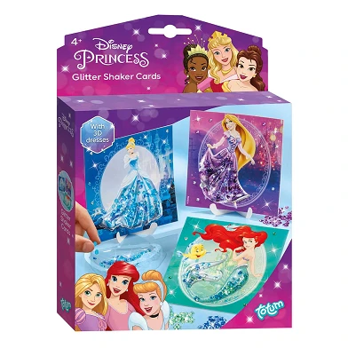 Totum Disney Princess – Glitzer-Shaker zum Basteln von Karten