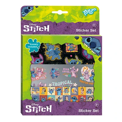 Disney Stitch - Ensemble d'autocollants
