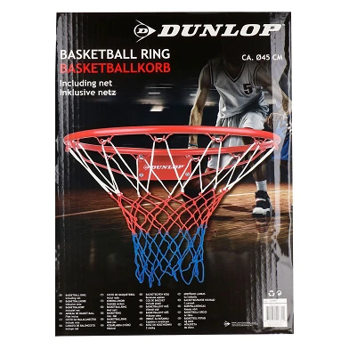 Panier de basket Dunlop avec filet