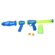 Ball-Shooter mit 15 Bällen und 6 Bechern