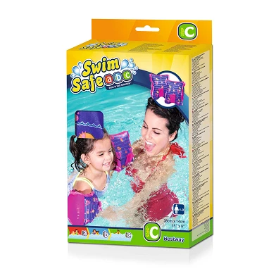 Bestway Zwembandjes Swim Safe Zeemeermin, 1-3 jaar