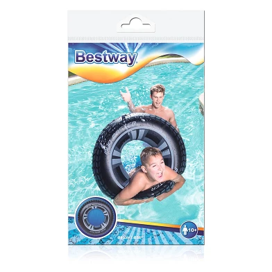 Bestway Schwimmring Autoreifen, 91 cm