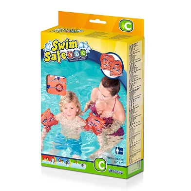 Bestway Zwembandjes Swim Safe Haai, 3-6 jaar