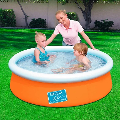 Bestway-Schwimmbecken mit aufblasbarem Rand, 152 cm