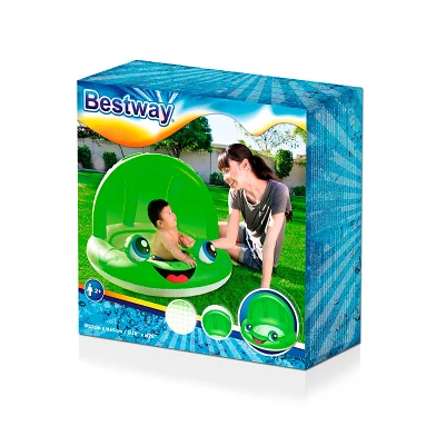 Bestway Babybad Zonbescherming - Groen