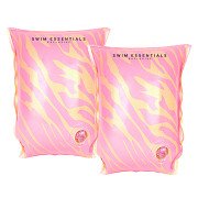 Swim Essentials Zwembandjes Roze Zebra, 2-6 jaar