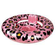 Swim Essentials Baby Zwemzitje Roze Luipaard, 0-1 jaar