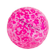 Swim Essentials Strandball Neon Transparent Pink, 51cm