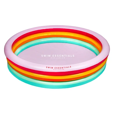 Swim Essentials Kinderschwimmbecken Rainbow, 150 cm