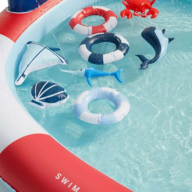 Swim Essentials Speelzwembad Walvis, 203x173x89cm