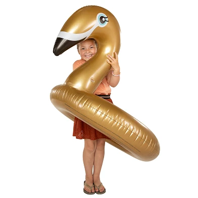 Schwimmring Golden Swan, 95cm