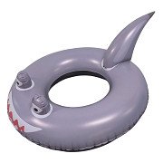 Swim Essentials Schwimmring Grey Shark, 55 cm