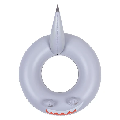 Swim Essentials Bouée de natation Requin gris, 55 cm