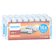 Philips Longlife AA-Batterie, 16St.