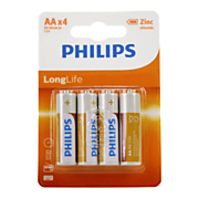 Philips Batterie R6 AA lange Lebensdauer
