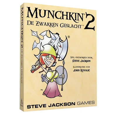 Munchkin 2 - Le jeu de cartes du genre faible