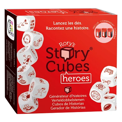 Les héros des cubes d'histoire de Rory