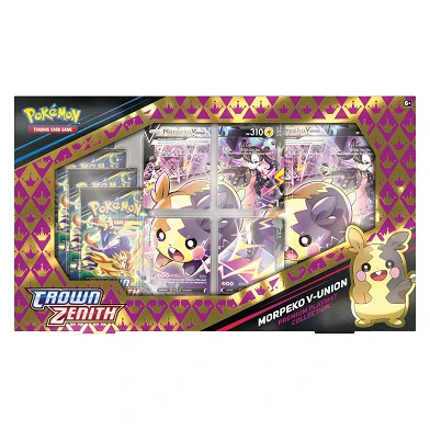 Pokemon TCG Crown Zenith Morpeko V-Union-Box