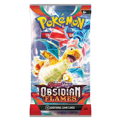 Pack Booster Flammes d'Obsidienne Écarlate et Violette du JCC Pokémon