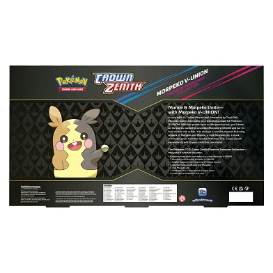 Pokémon-Sammelkartenspiel Crown Zenith Morpeko V-Union Premium Collection