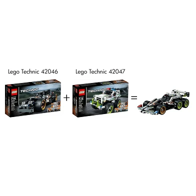 LEGO Technic 42046 Ontsnappingsracer