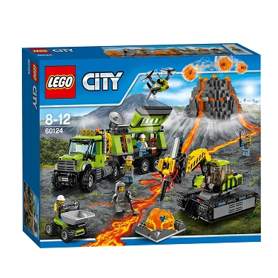 LEGO City 60124 Vulkaan Onderzoeksbasis