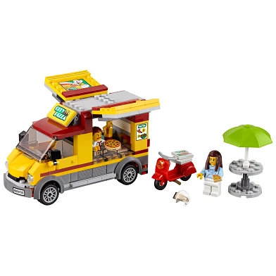 LEGO City 60150 Pizza Bestelwagen