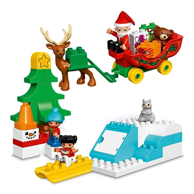 LEGO Duplo Town 10837 Wintervakantie van de Kerstman