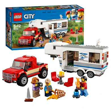 LEGO City 60182 Pick-uptruck met Caravan