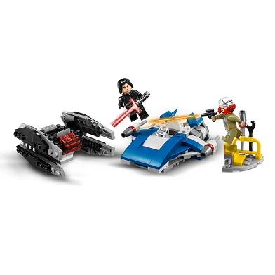 LEGO Star Wars 75196 A-wing vs. TIE Silencer microfighters