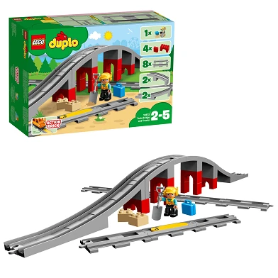 LEGO Duplo 10872 Le pont et les voies ferrées