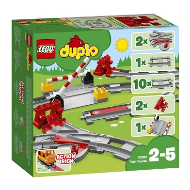 LEGO Duplo 10882 Les voies ferrées