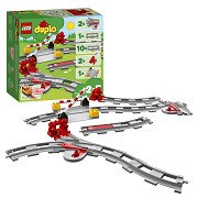 LEGO DUPLO 10882 Eisenbahnschienen
