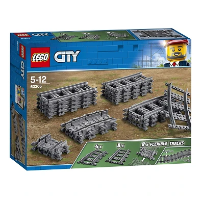 LEGO City 60205 Les voies ferrées