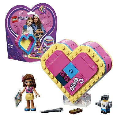 LEGO Friends 41357 Olivia's Hartvormige Doos