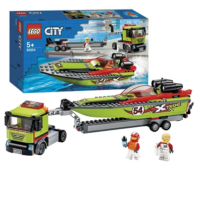 LEGO City 60254 Raceboot Transport