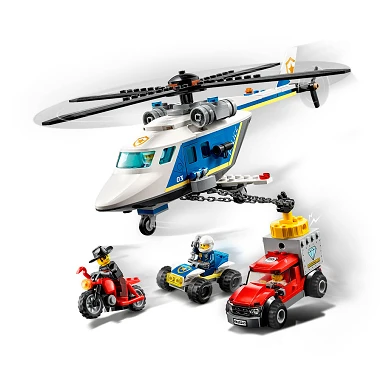 LEGO City 60243 Verfolgungsjagd mit dem Polizeihubschrauber