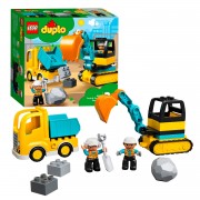 LEGO DUPLO 10931 Truck Graafmachine met Rupsbanden