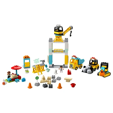 LEGO DUPLO 10933 Construction Torenkraan Bouwterrein
