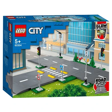 LEGO City Town 60304 Plaques de route