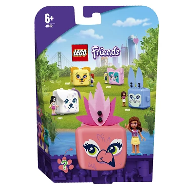 LEGO Friends 41662 Olivia's Flamingokubus