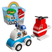 LEGO DUPLO 10957 Feuerwehrhubschrauber und Polizeiauto