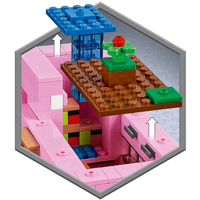 LEGO Minecraft 21170 Het Varkenshuis