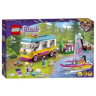 LEGO Friends 41681 Boscamper en Zeilboot