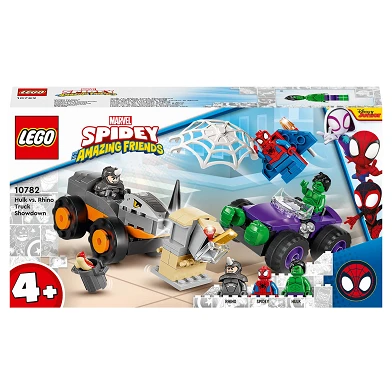 LEGO Spidey 10782 Hulk contre. Duel de camion rhinocéros
