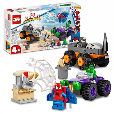 LEGO Spidey 10782 Hulk contre. Duel de camion rhinocéros